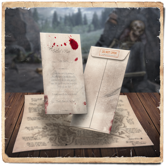 Dead Settler's Collectible Map - Bantam West KS Edition